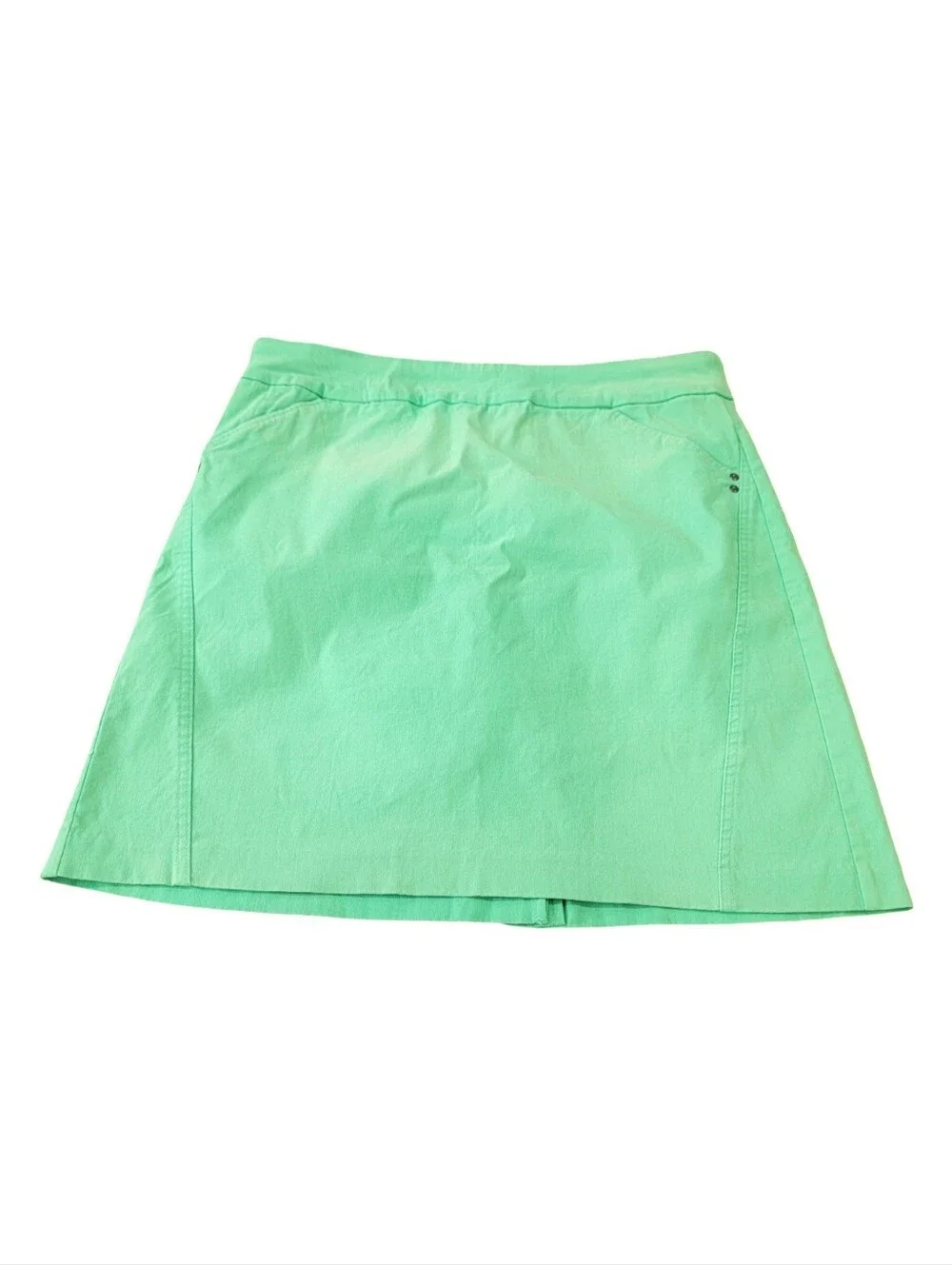 Northern Reflections Skort Bright Green A Line Athleisure Casual Women’s Size M - Picture 3 of 15